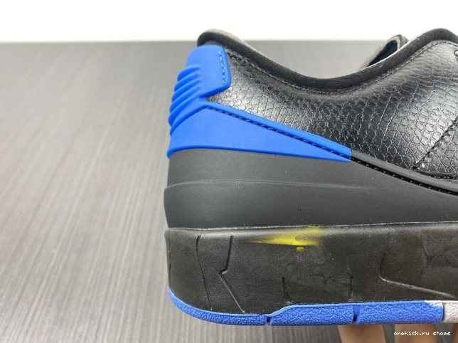 Rep SP Low Retro DJ4375-004 Jordan 2 Off-White Blue Black 0613